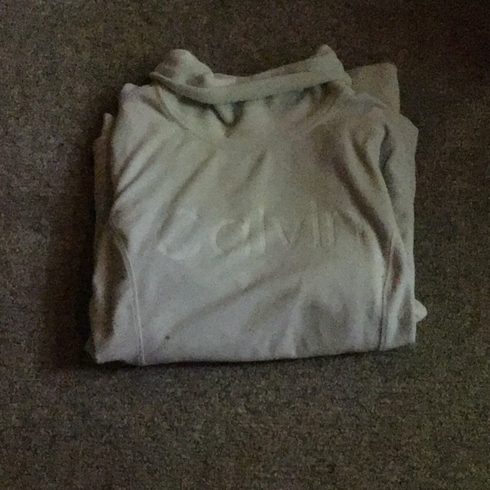 Light blue Calvin Klein turtle neck